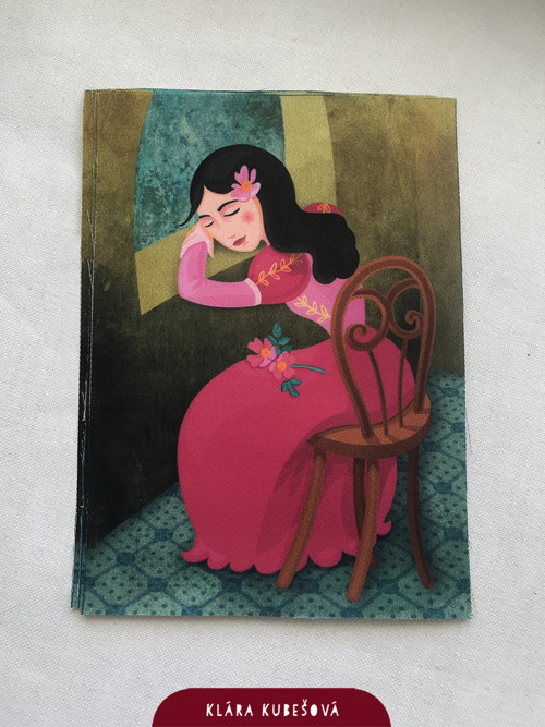 Šípková Růženka - látkový panel — foto 1