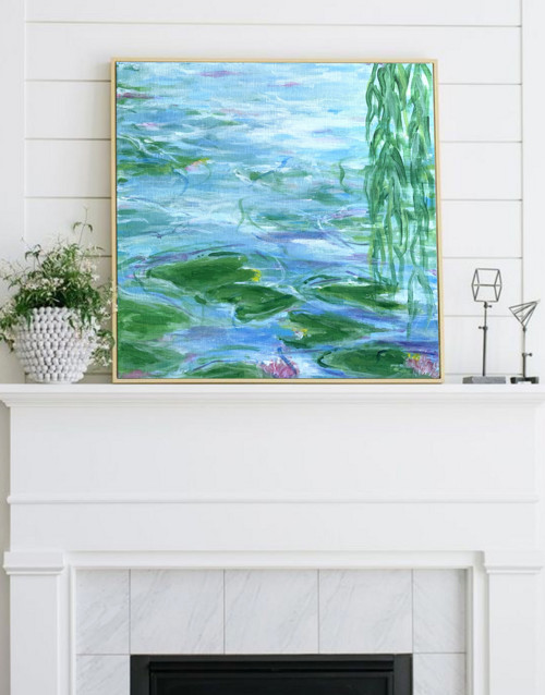 Pri leknách~40x40