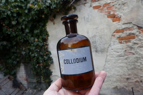 Collodium... lékárenská lahev