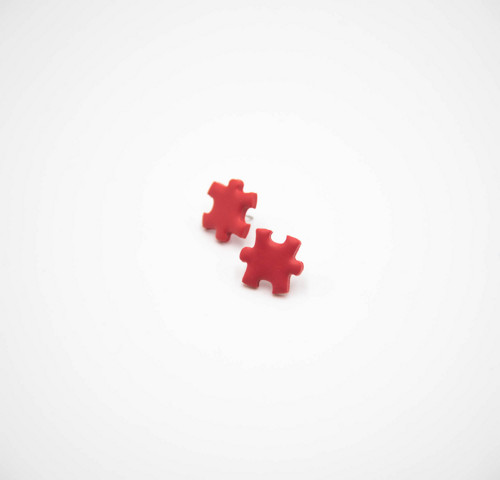 PUZZLE - peckové náušničky