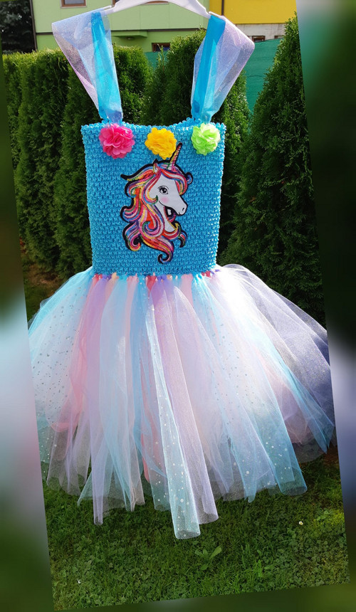 Tutu šaty unicorn — foto 1