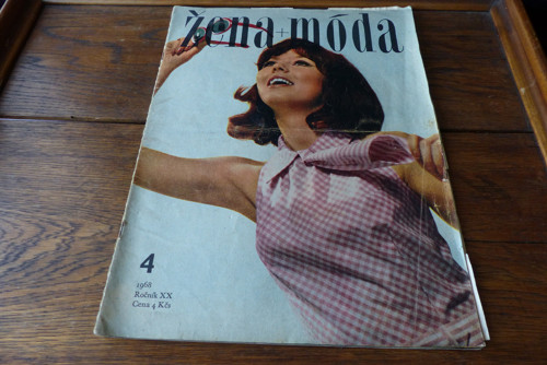 Časopis Žena a móda, číslo 4/1968