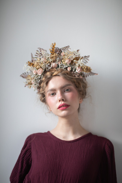 Boho korunka "tiché vyznání"