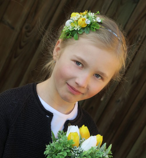 Čelenka "Tulipánová" REZERVACE — foto 1