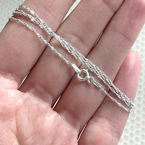Stříbrný řetízek Vodopád 1,1mm, 42cm