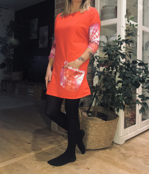 Batik - oversized,kapsy — foto 1