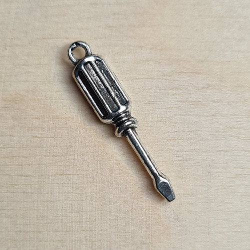 Přívěsek - šroubovák 30x6 mm, 5 ks