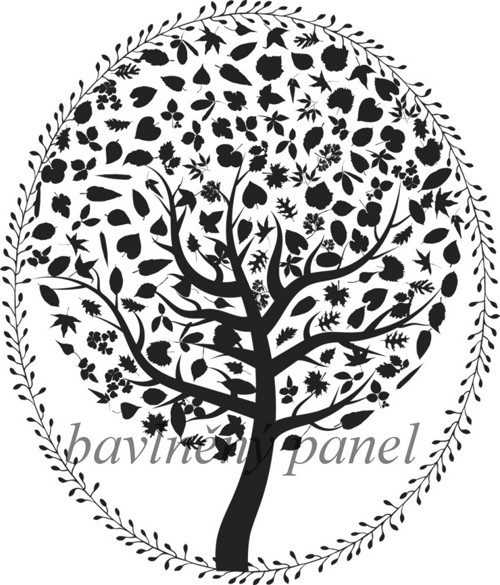 Bavlněný panel STR 31