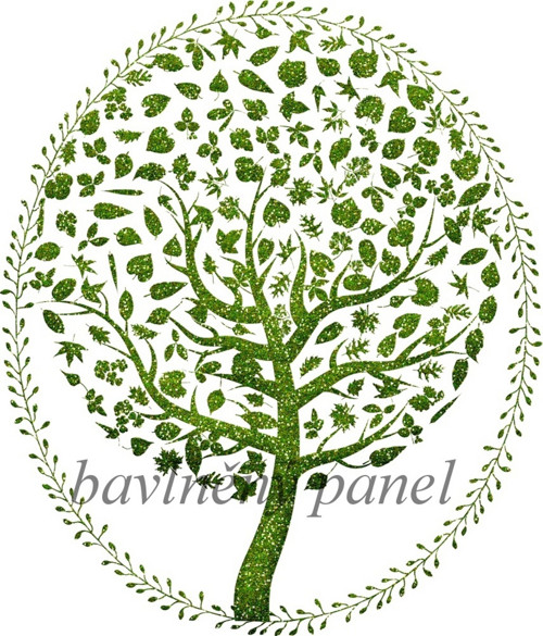 Bavlněný panel STR 33