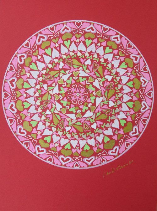 Mandala Srdce