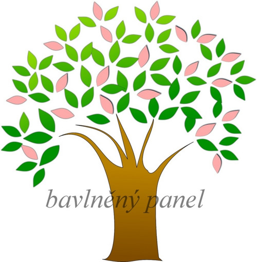 Bavlněný panel STR 34