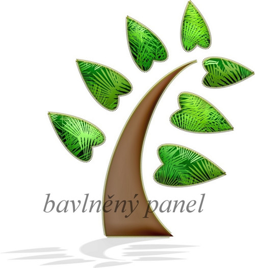 Bavlněný panel STR 42