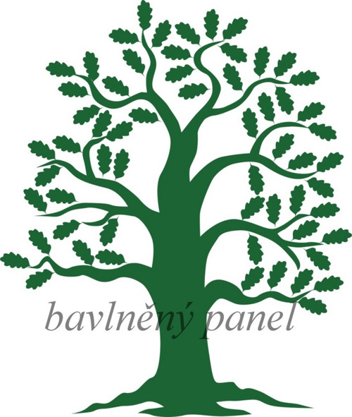 Bavlněný panel STR 43