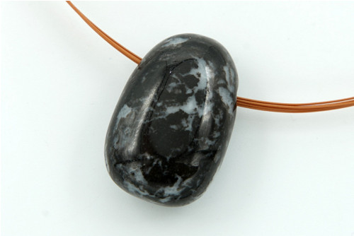 Vrtaný jaspis 3,1 cm — foto 1