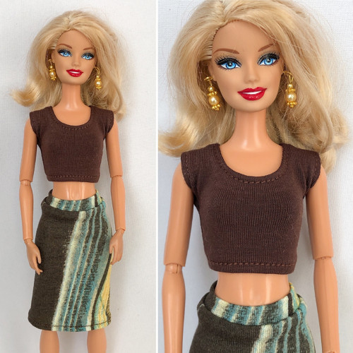 Crop top pro barbie — foto 1