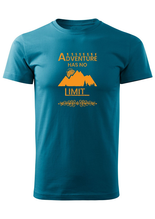 Pánské tričko "Adventure has no limit" — foto 1