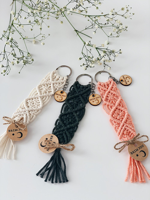 Klíčenka macramé