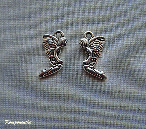 Přívěšek motýlí víla 21x14mm 1kus