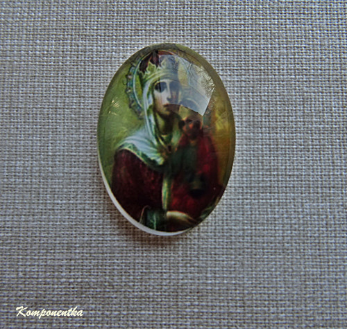 Kabošon svatí 18x25mm 1kus