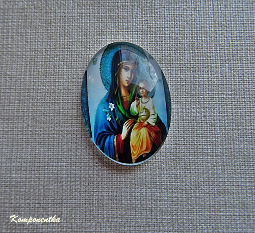 Kabošon svatí 18x25mm 1kus
