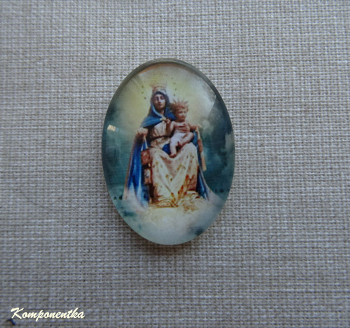 Kabošon svatí 18x25mm 1kus