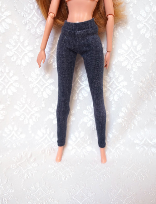 Legíny - jeans — foto 1