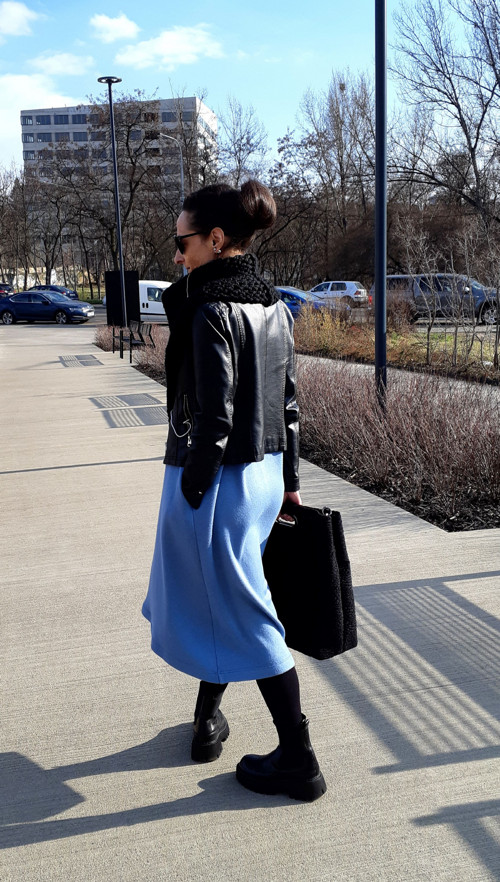 PulloverDressPureIcyBlue