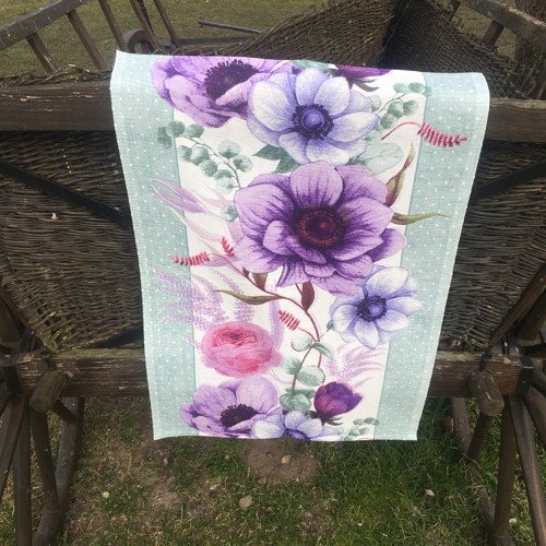 Violeta - utěrka 70x50
