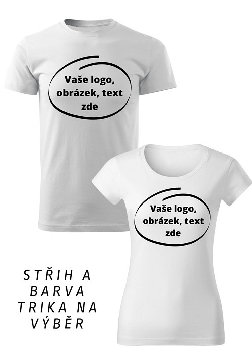 Pánské & dámské tričko "Váš design"
