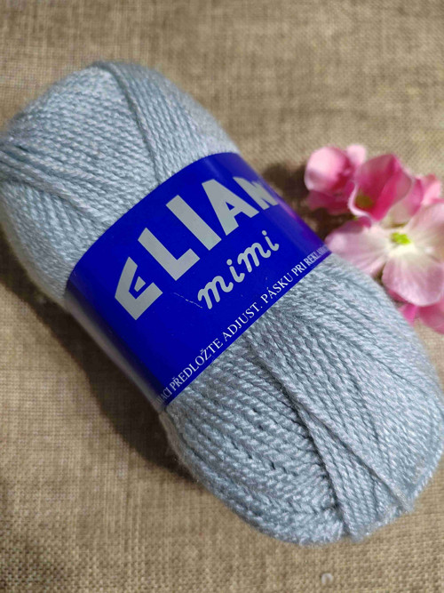 Pletací příze Mimi 50 g barva 5296 šedá