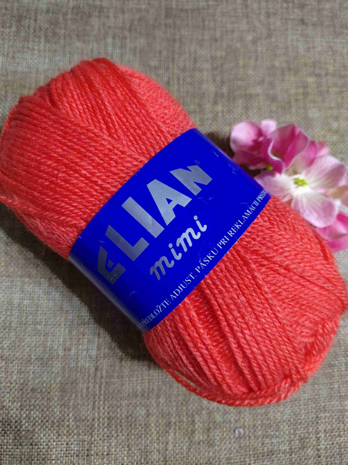 Pletací příze Mimi 50 g barva 1422 červená