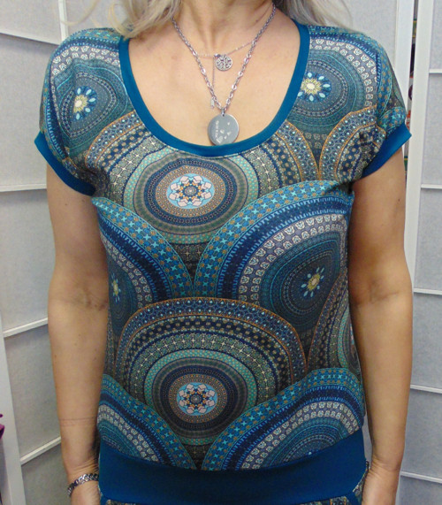 Tričko ZELENÁ MANDALA