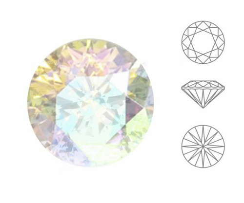 5ks Izabaro Crystal Crystal Ab 001ab Round