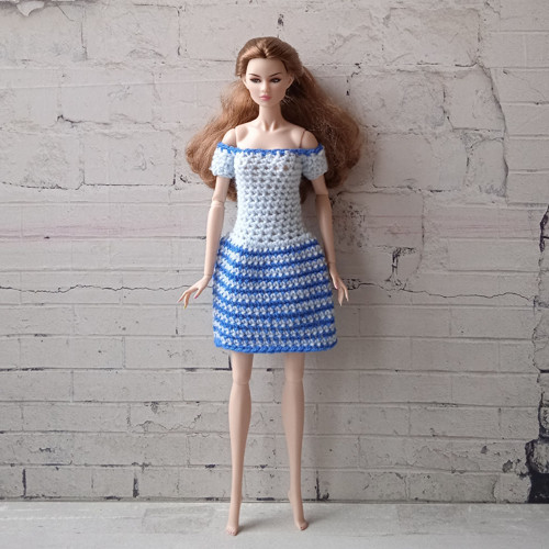 Oblečky pro Barbie, FR, Integrity - šaty — foto 1