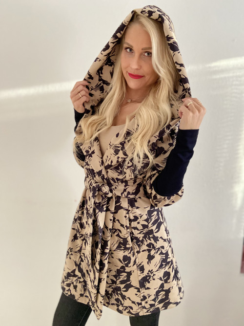 Semišový kabátek Nina — foto 1