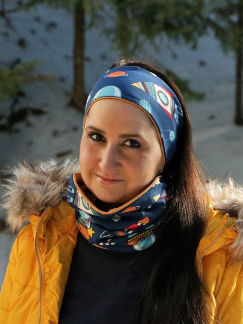 Úpletová čelenka raketa