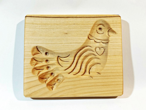 FORMIČKA na perník HOLOUBEK (lípa) 13x11x2cm