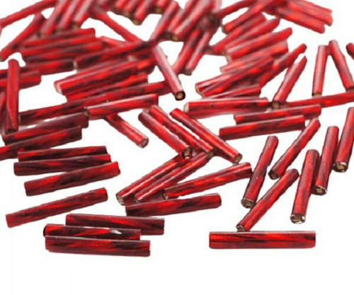 100 ks x 10mm Extra dlouhé vánoční červené