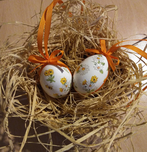 Velikonoční vajíčko - kvítky — foto 1