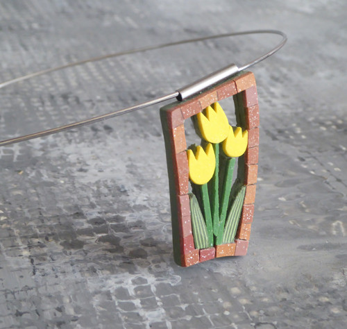 Prívesok Tri tulipány — foto 1