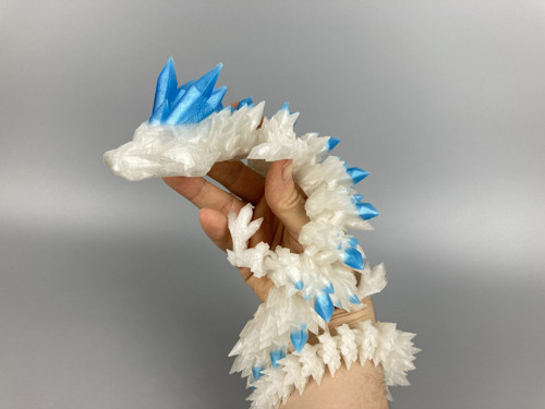 Krystalový drak - 60cm, 3D tisk — foto 1