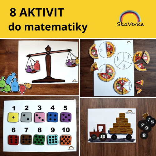 8 aktivit do MATEMATIKY
