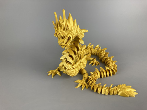 Flexi imperiální drak - 68cm, 3D tisk — foto 1