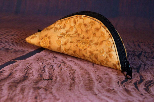 Klíčenka s karabinkou - Medové květy