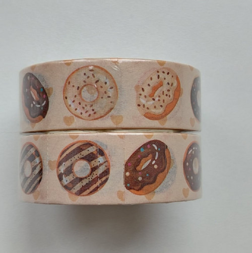 Washi pásky. Koblihy. — foto 1