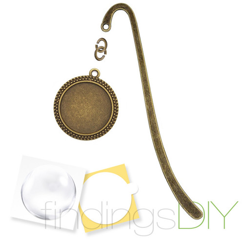 DIY Záložka vč. epoxy / Starobronz