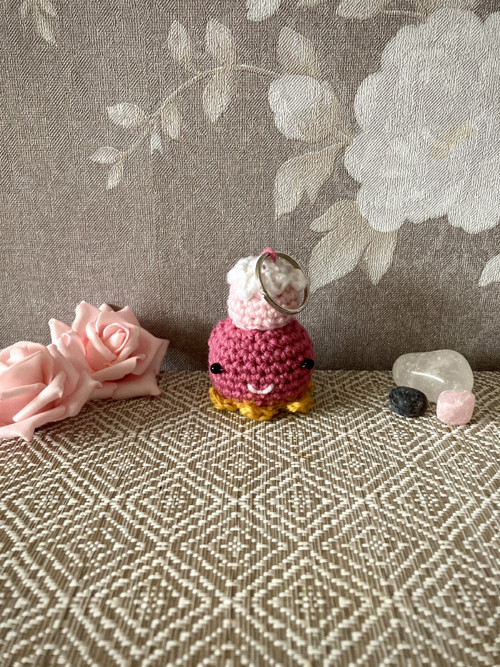 Klíčenka - růžový dortík — foto 1