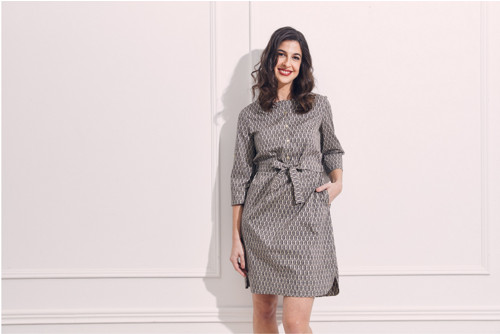 S/s 2019 - KOŠILOVÉ ŠATY S POTISKEM