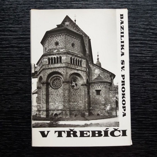 Pohlednice Třebíč - bazilika 12 ks