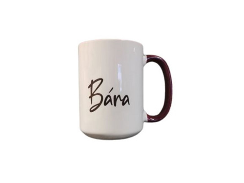 Hrnek VELKÝ 400ml se jménem, Bára